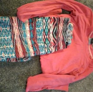 Rue 21 shirt & leggings